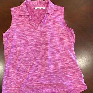 Sleeveless golf shirt size Small